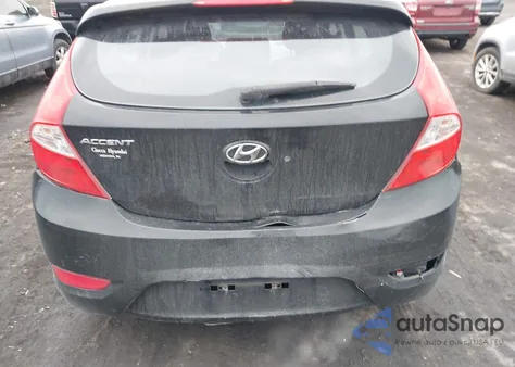2013 Hyundai Accent Se from USA, damaged, VIN KMHCU5AE2DU105609